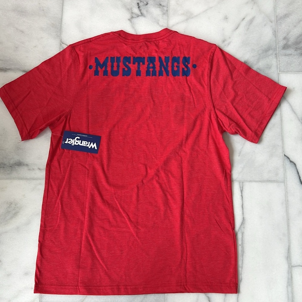 Bundle of 4 SMU Southern Methodist Mustangs Champion Wrangler T-Shirts - Size M - Picture 10 of 14
